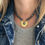 Miniatura: Collar Gold Perlas Tornasol Rayo de Sol