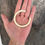 Miniatura: Aros Maxi Argollas Cacho de Buey Marfil
