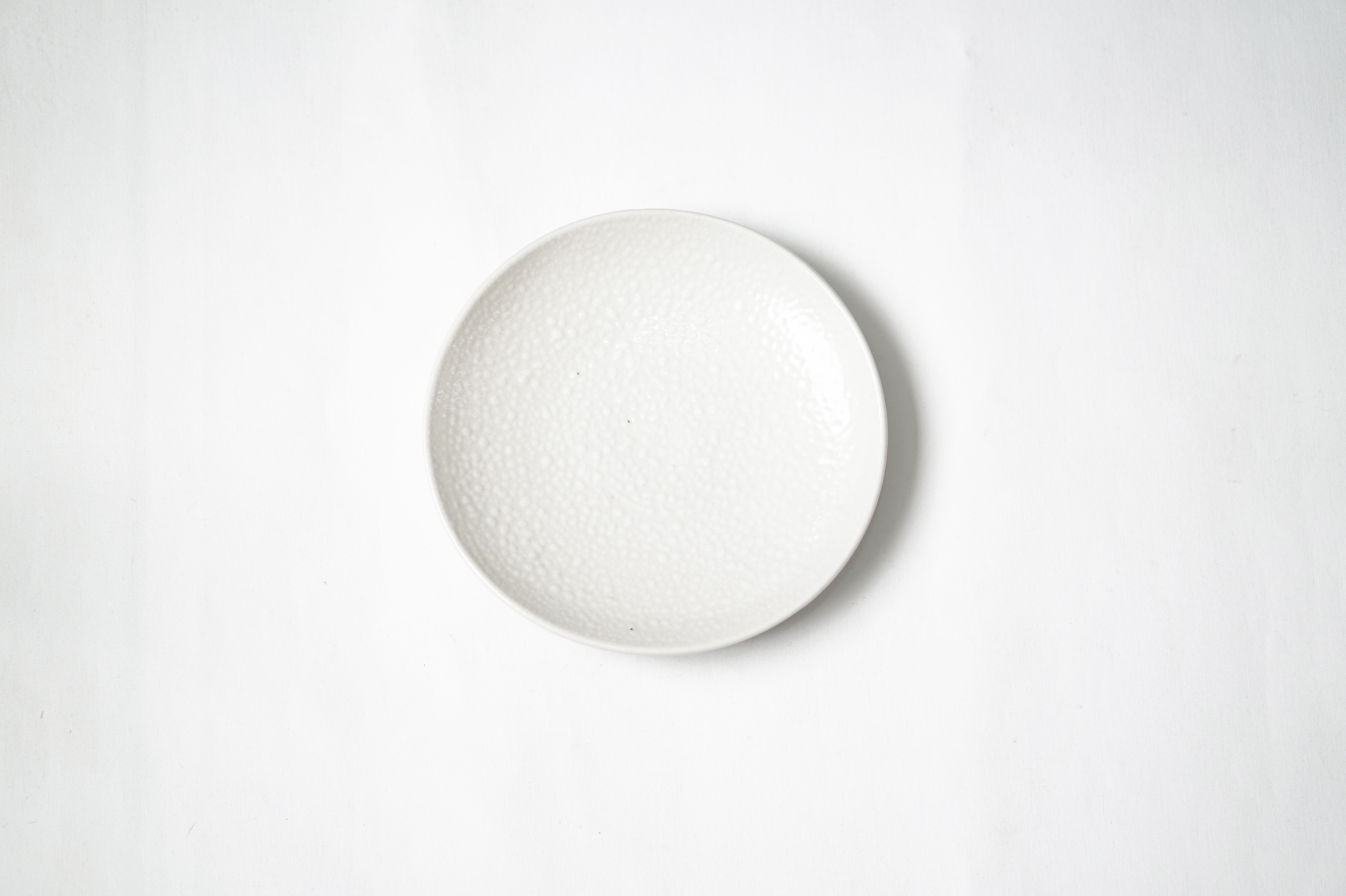 PLATO LOZA MEDIANO BLANCO TEXTURA