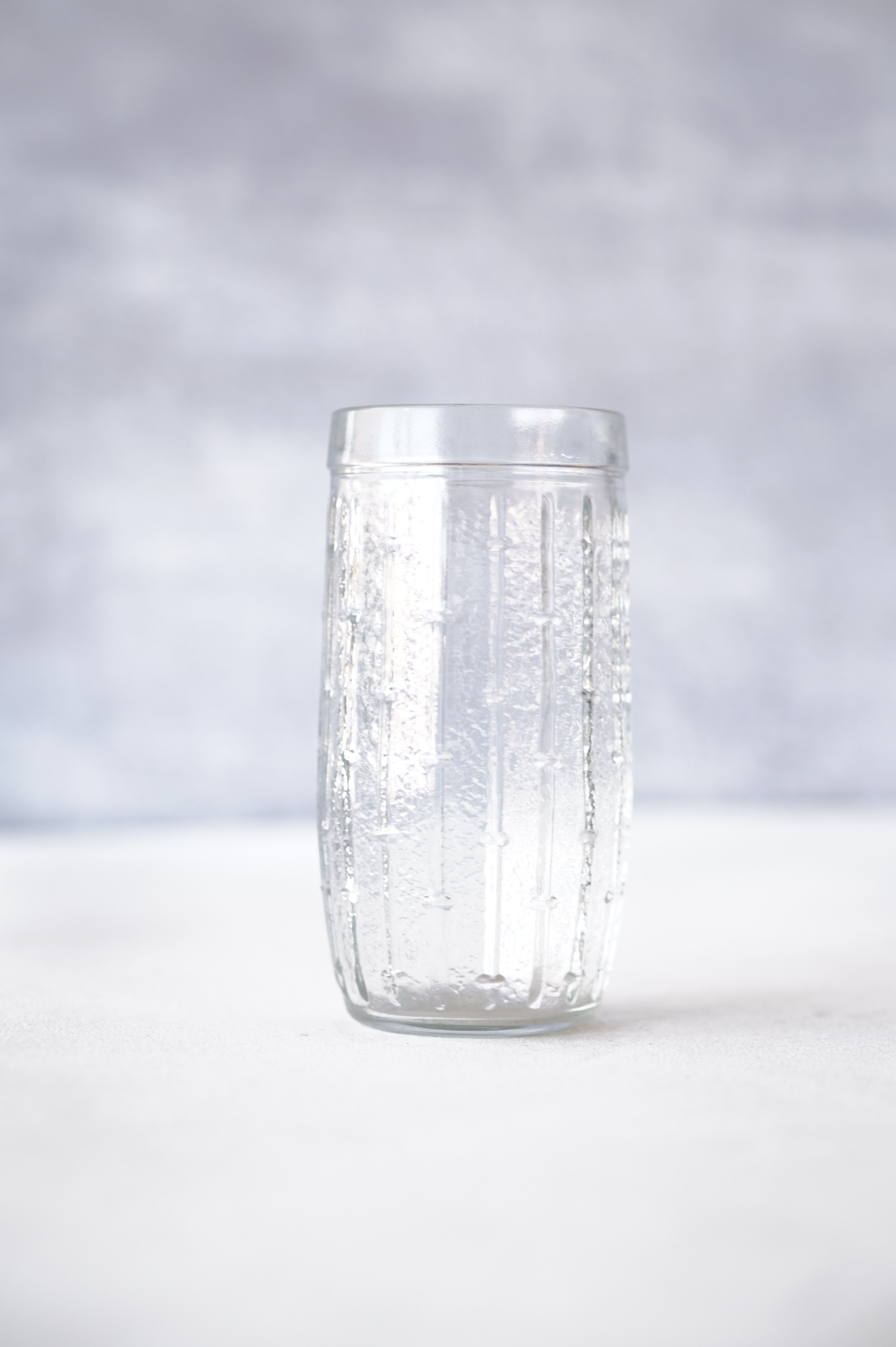 VASO VIDRIO MEDIANO TEXTURA