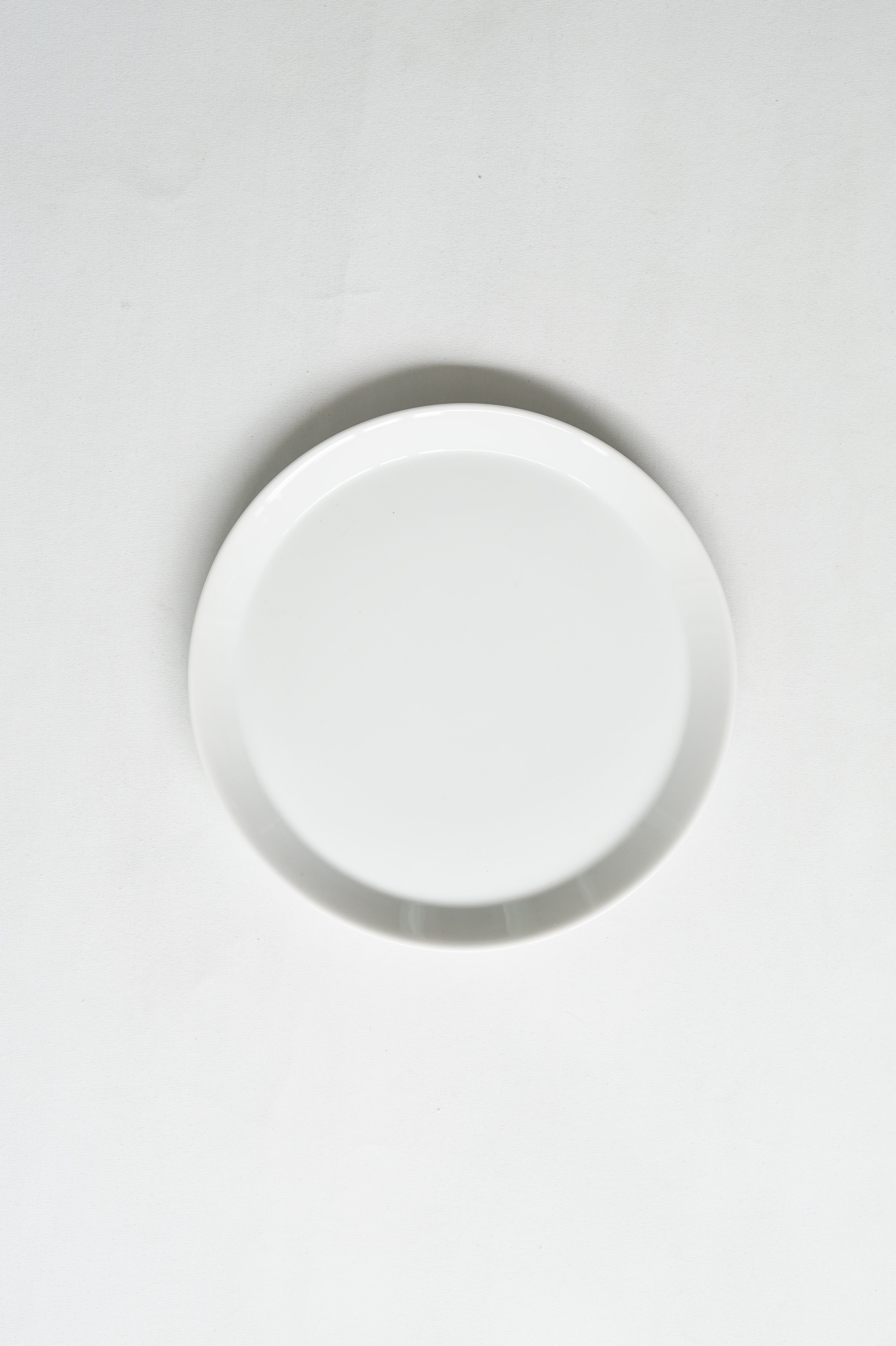 PLATO LOZA MEDIANO BLANCO