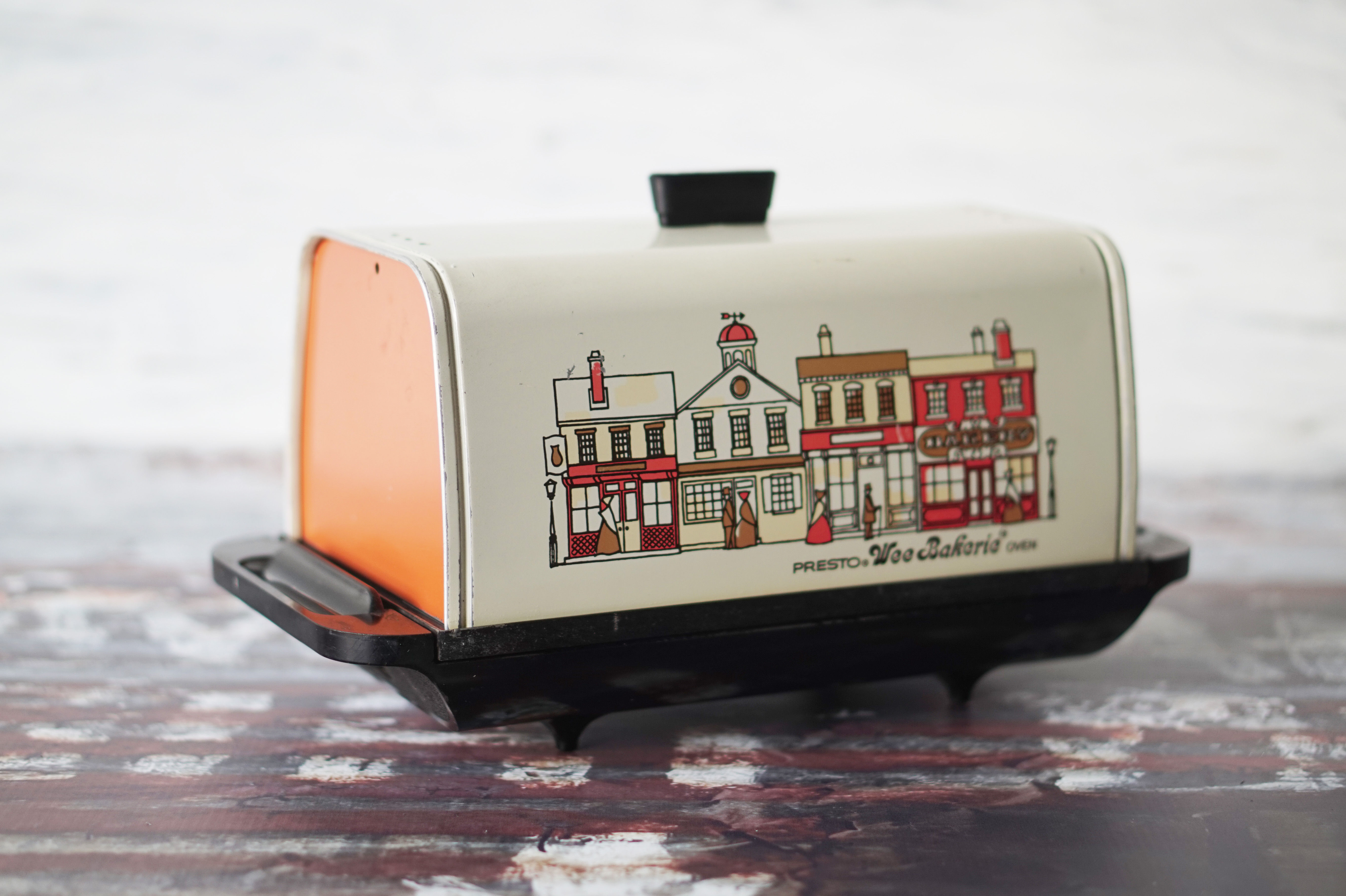 HORNO PLANCHA PORTATIL ANTIGUO