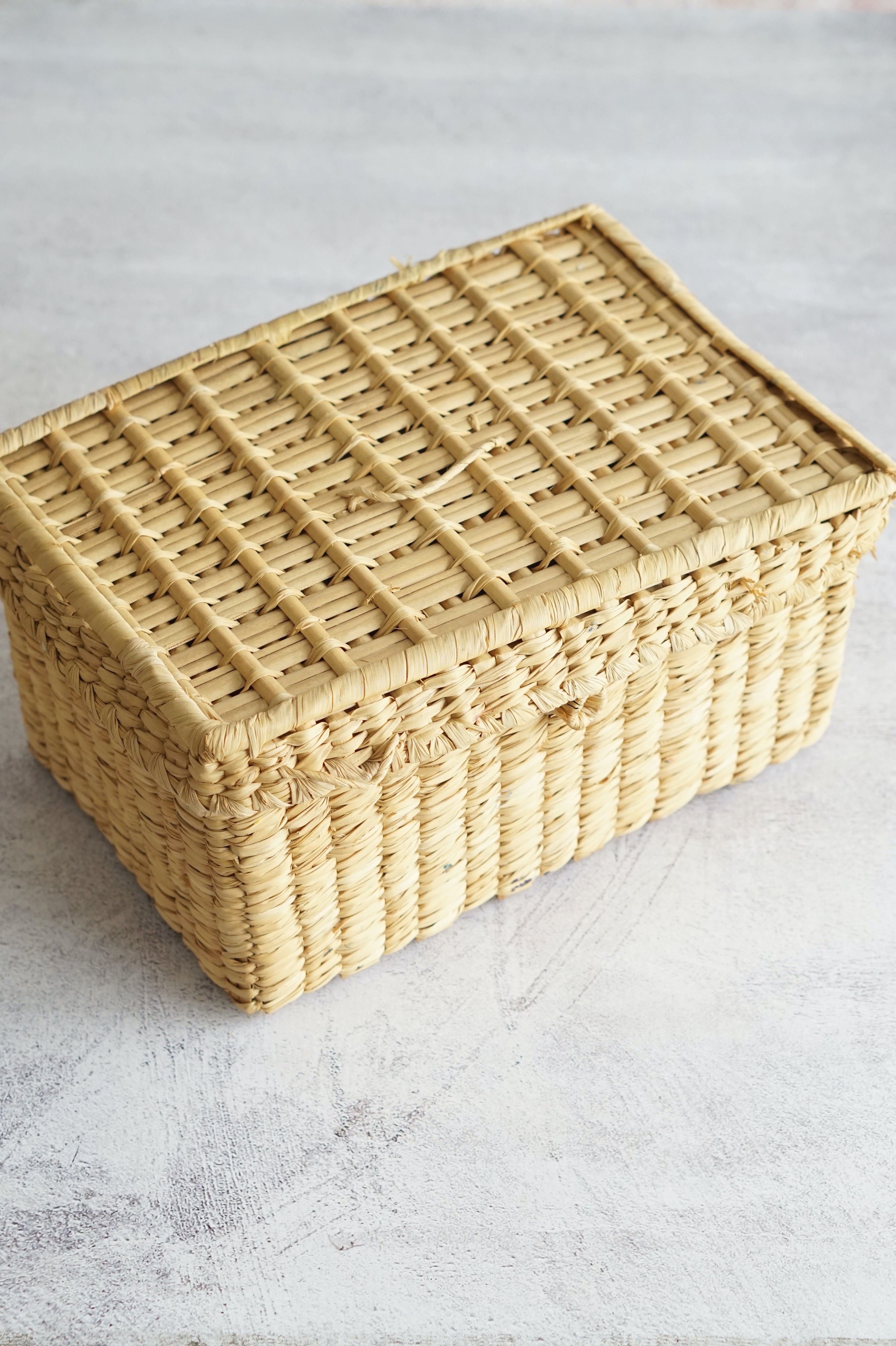 CANASTO TEJIDO GRANDE