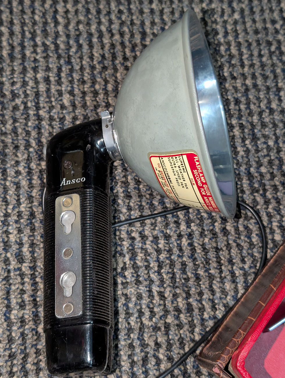Miniatura: Ansco Vintage Camera Flash 