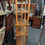 Thumbnail: Vintage Mid Century Modern Wall Shelving Unit With Gold Colored Hardware 