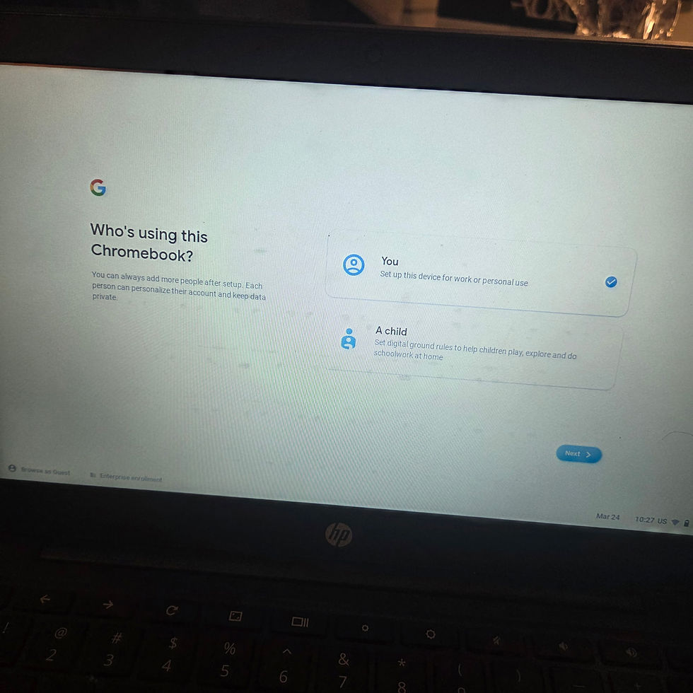 Thumbnail: HP Chromebook 11a Laptop