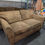 Thumbnail: Broyhill Corduroy Brown Love Seat 