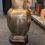 Thumbnail: Mid Century Modern Brass Shiffel Table Lamp 