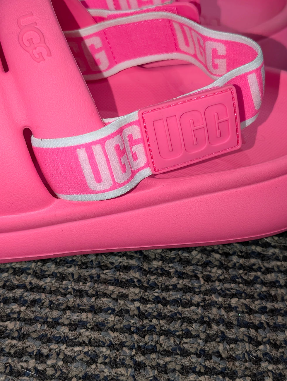 Miniatura: Ugg Sport Yeah Sandals in Pink Size 9