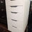 Miniatura: IKEA Alex 5 Drawer Storage Unit 