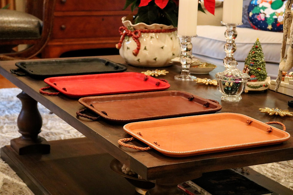 Thumbnail: Hermana | Serving Tray with Braided Handles