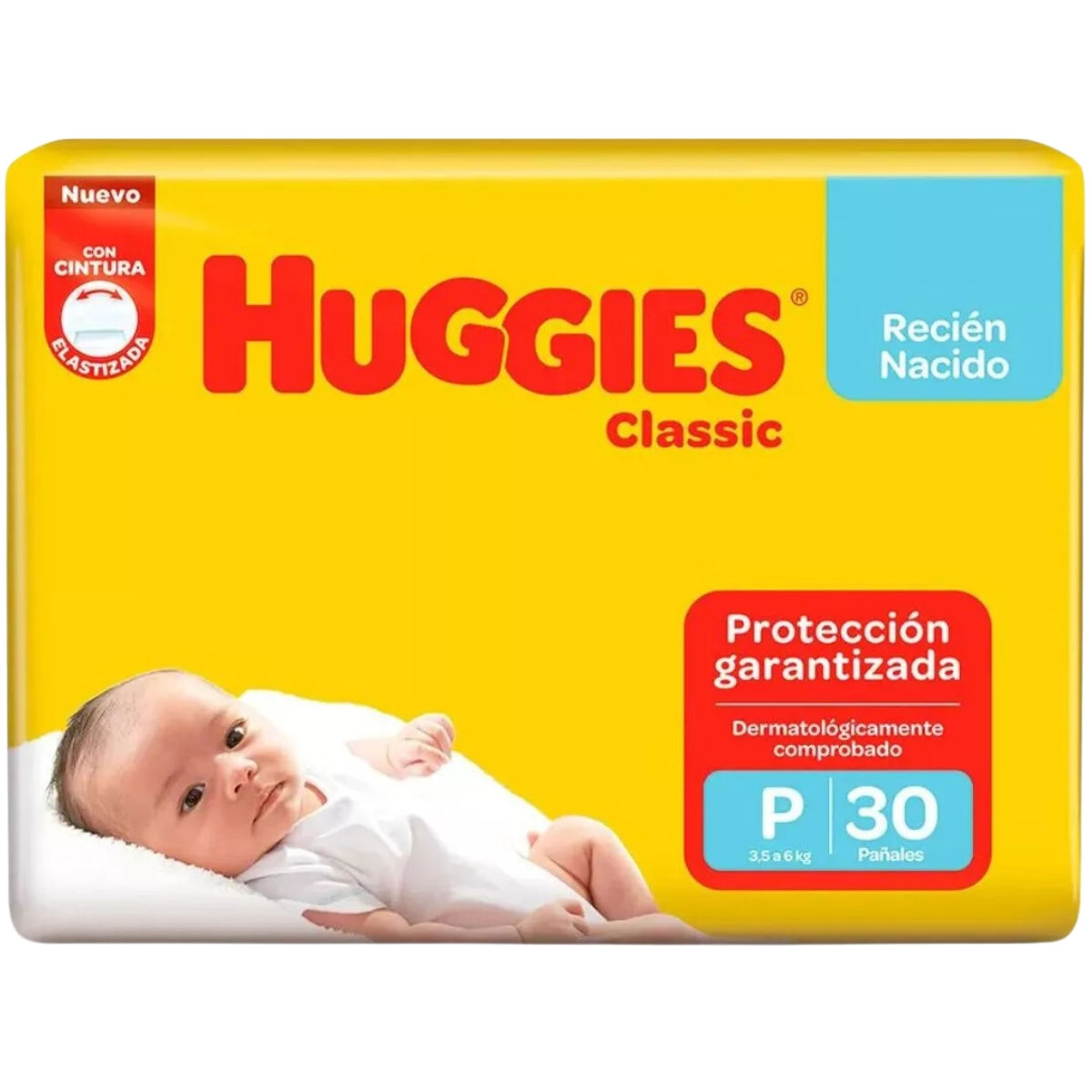 Huggies, Classic, P, 30 U.