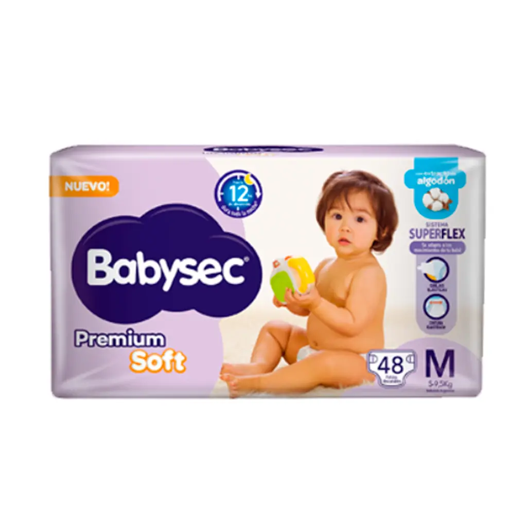 Babysec, Premium Soft, M , 48 u.