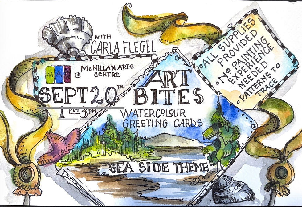 Art BITES at the MAC September 20 1-3pm