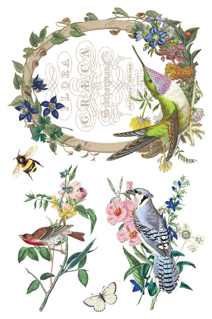 Thumbnail: Flora Greca Transfer 8X12