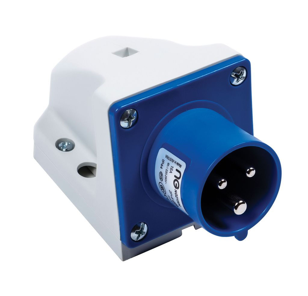 Niglon 16A 3 Pin 240v Appliance Inlet