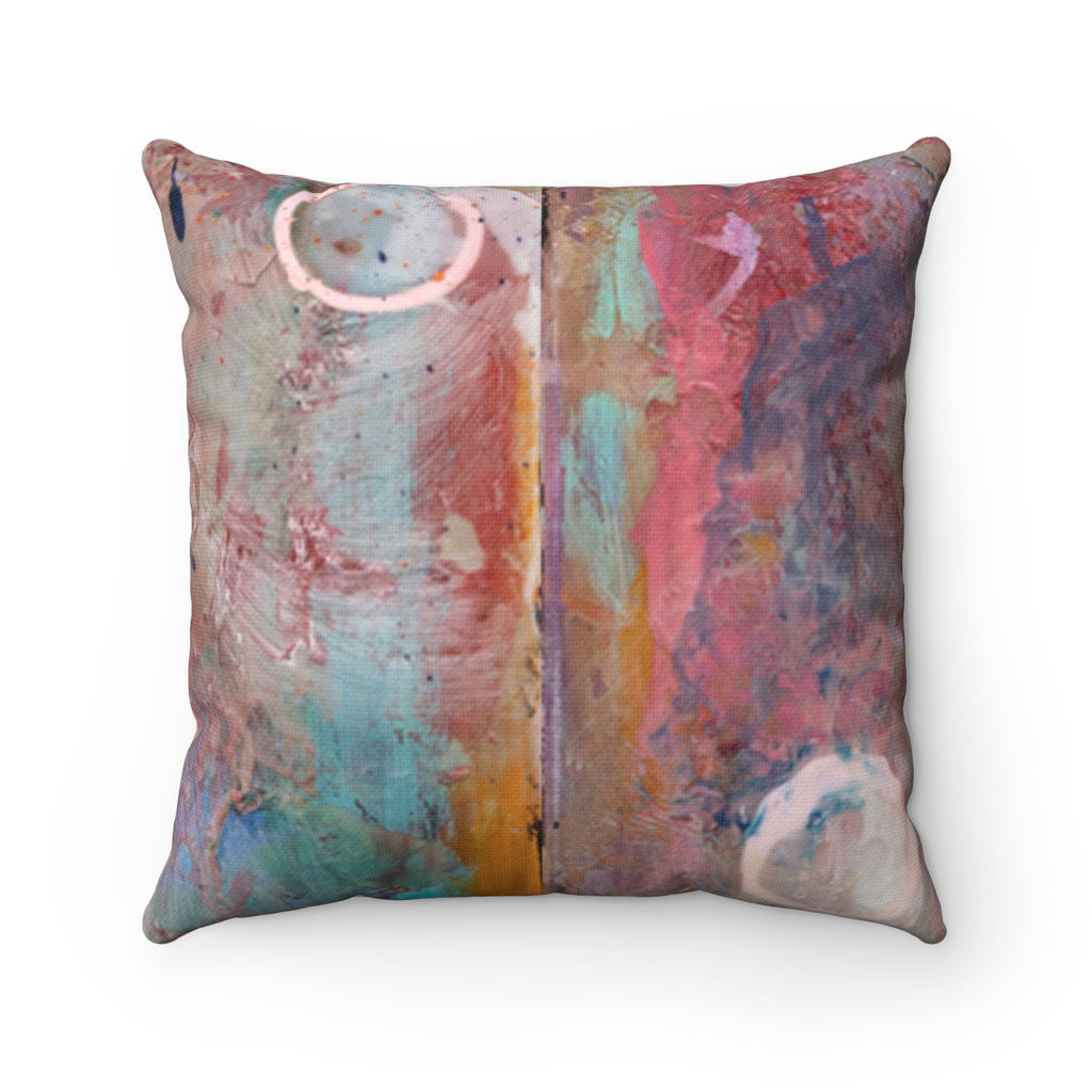Spun Polyester Square Pillow Case