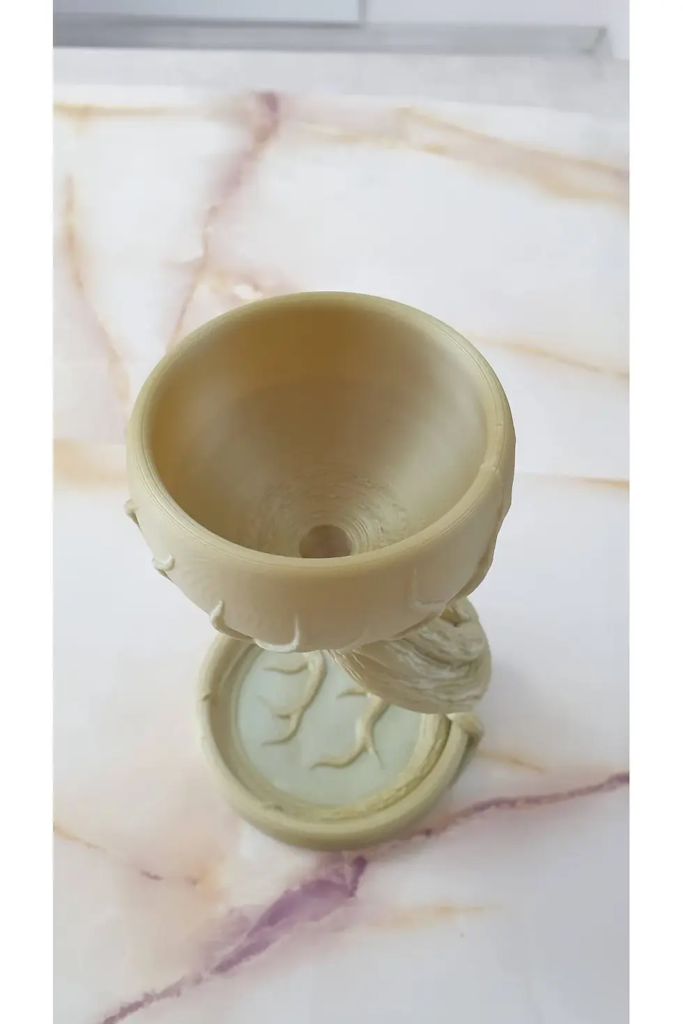 Küçük resim: 3D Baskı Ağaç Kökü Şekilli Minimalist Saksı