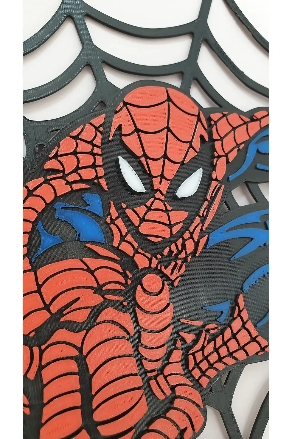 Küçük resim:  3D Baskı Örümcek Adam Duvar Süsü