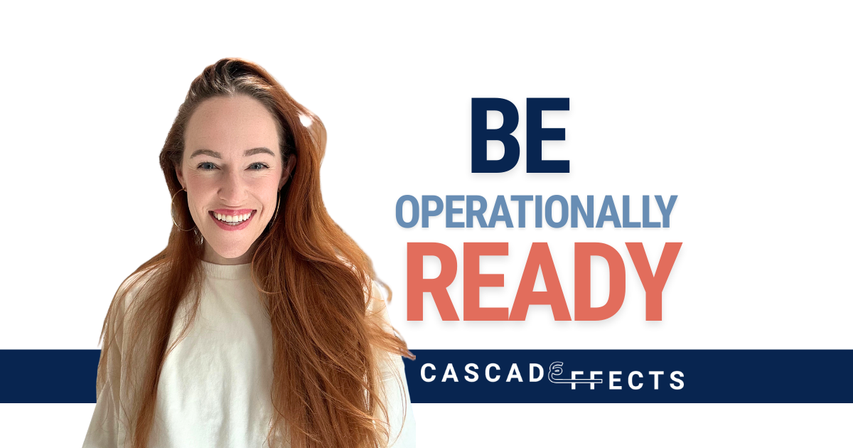 2026: Be Operationally Ready