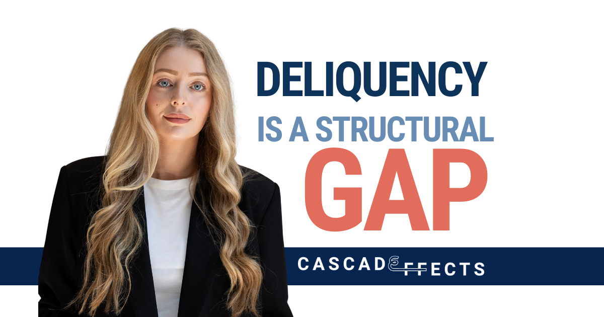 Delinquency is a Structural Gap