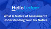Notice of Assessment