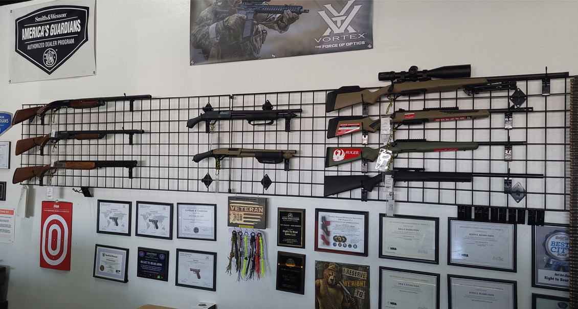 Right to Bear Arms Firearms Gun Store Licensed FFL Albuquerque