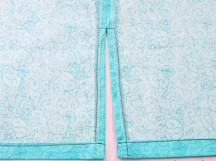 How to put a slit in a larger dress to help Dress A Girl SF Bay Area