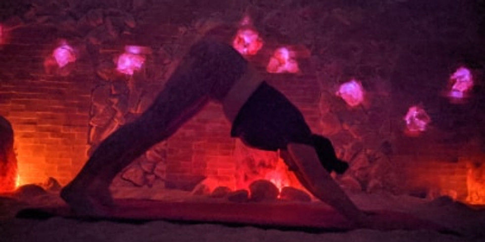 Yoga in the Tranquility Salt Cave