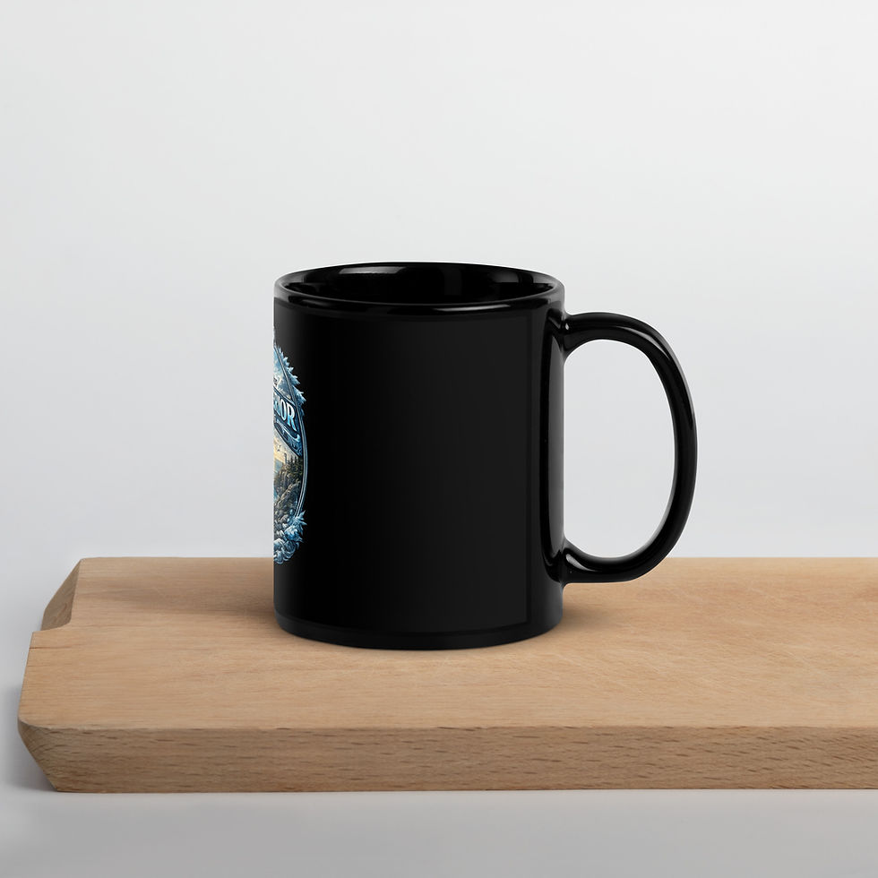 Thumbnail: Black Glossy Mug