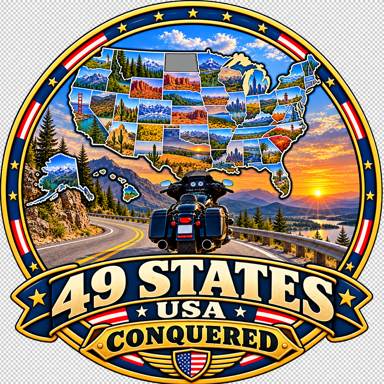 49 States USA