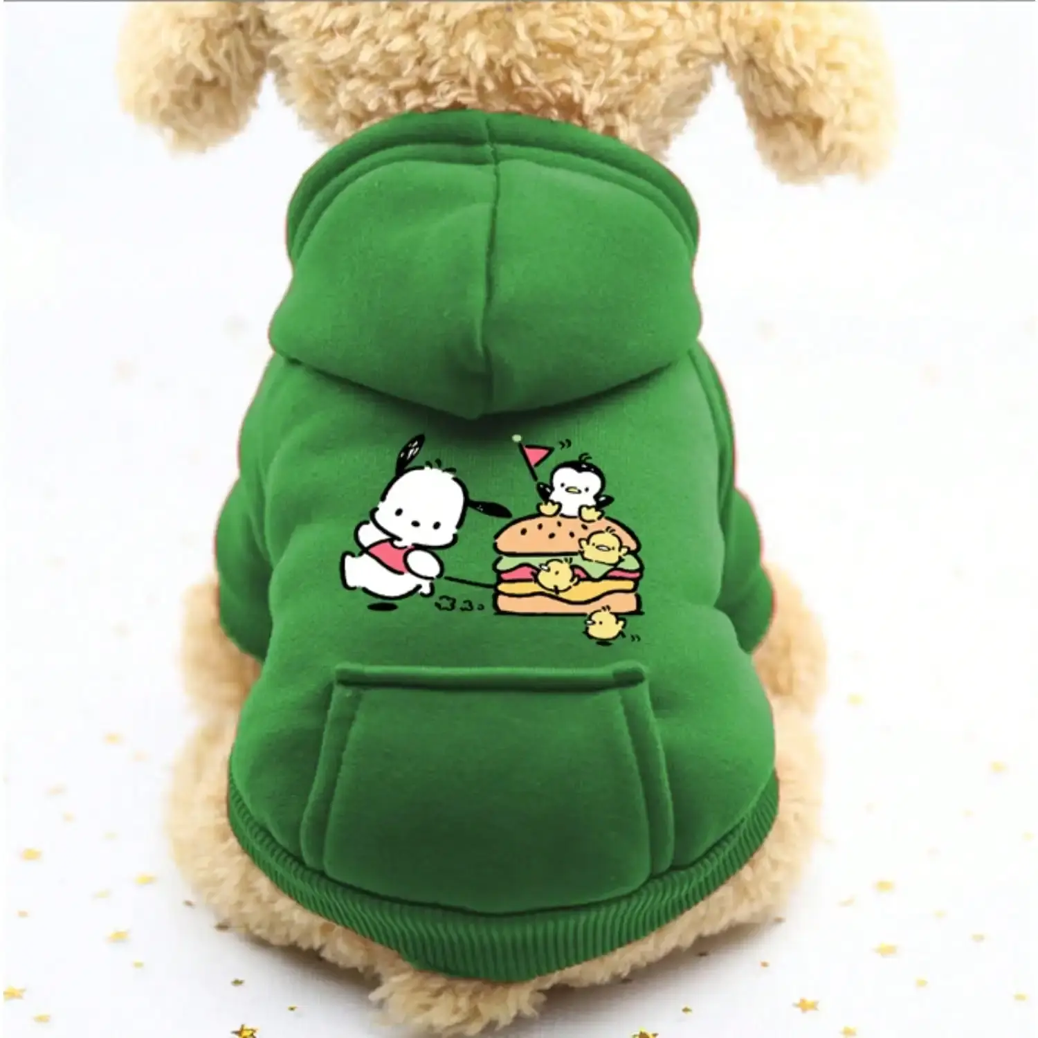 Green Cartoon Hoodie