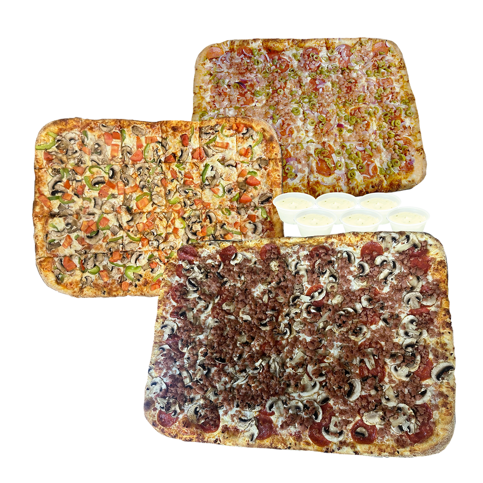 3 Slab Pizzas image