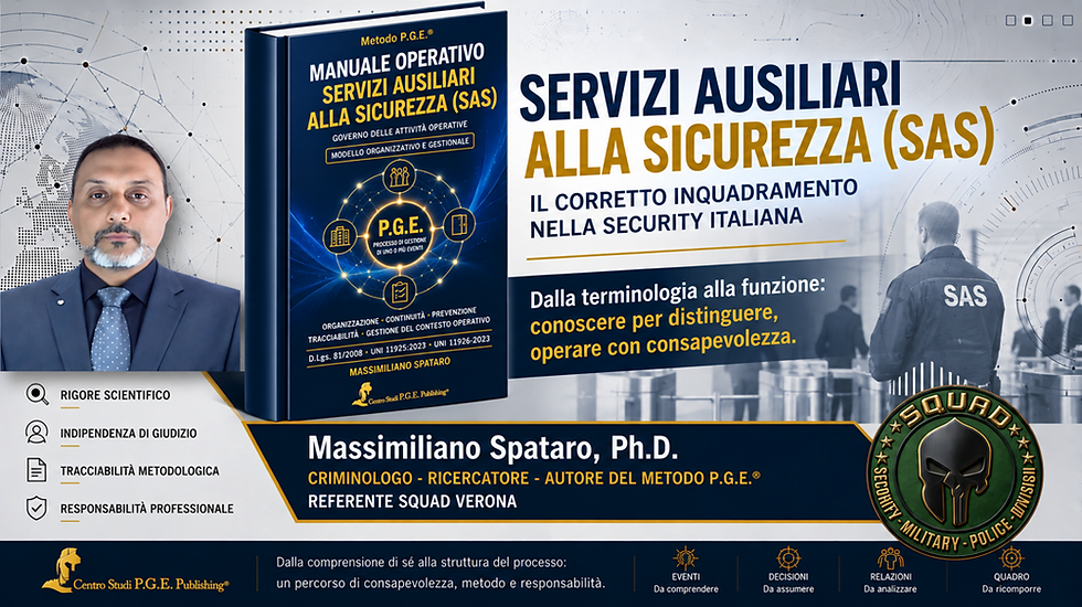 Quando il nome non basta: funzione, ruolo e corretta qualificazione dei servizi (Massimiliano Spataro Ph.D.)