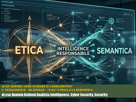 AI ed Aziende: come guidare il cambiamento? L’ Intelligence – di livello – “usa” l’Etica e la Semantica. (dr.ssa Bellomi Daniela)