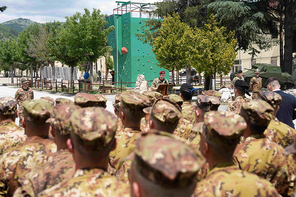 Il Capo di Stato Maggiore dell’Esercito in visita ai Reggimenti Addestramento Volontari
