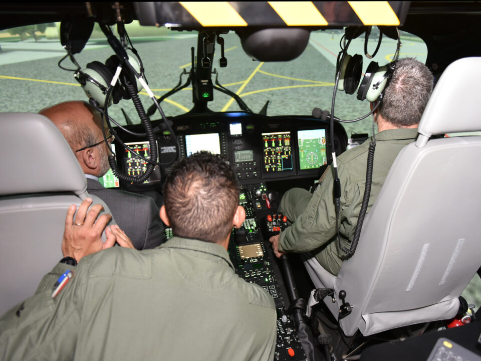 Aeronautica militare: al 15° Stormo di Cervia il primo simulatore di volo per elicotteri HH-139