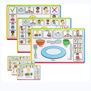 placemat communication boards