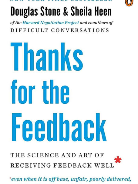 book thanks for the feedback