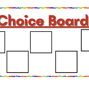 choice board