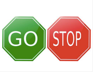 stop and go signs