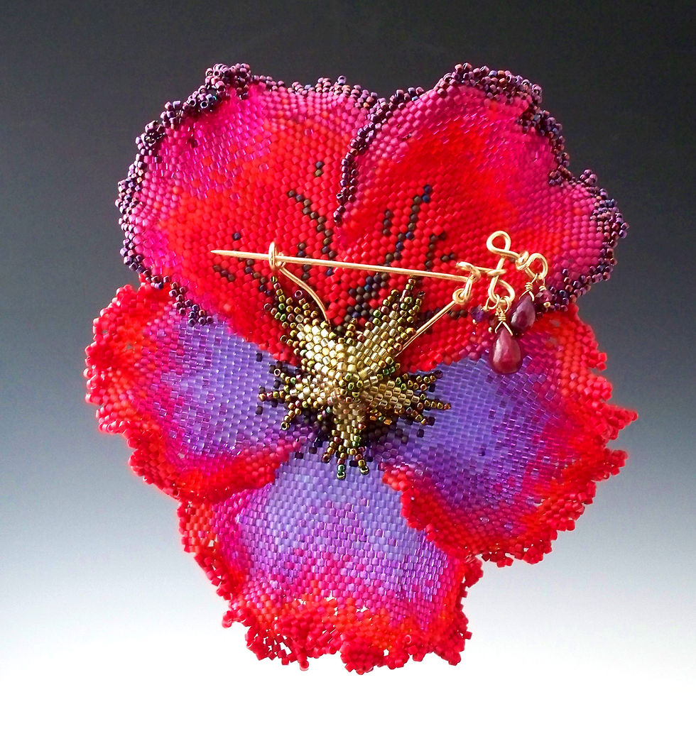 Thumbnail: Pansy Brooch