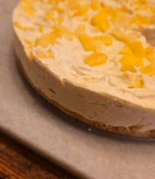 Irresistibly Creamy Mango Ginger Turmeric Cheesecake Recipe to Brighten Your Day
