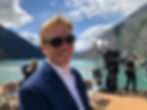 Simon Lythgoe in Alaska on the Disney cruise during the shoot of Disney's Fairytale Weddings