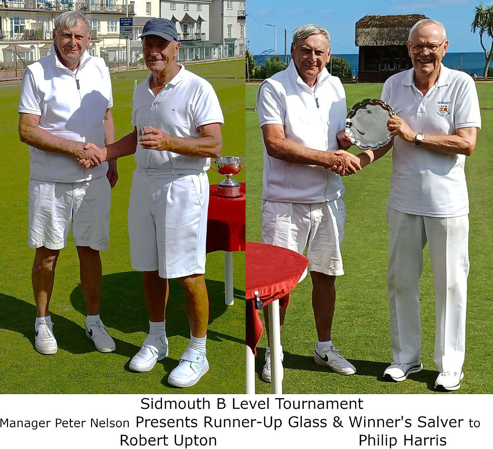 Sidmouth B Level Tournament