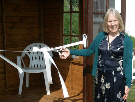 The New Shelter on Lawn 1 Opened by Mrs Rosemary Maguire