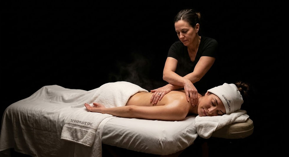 Unplugged, restored, renewed - Book a massage with your thermal journey at the Scandinave Spa Whistler