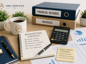 Bookkeeping Mistakes Small Businesses Make (and How to Avoid Them)