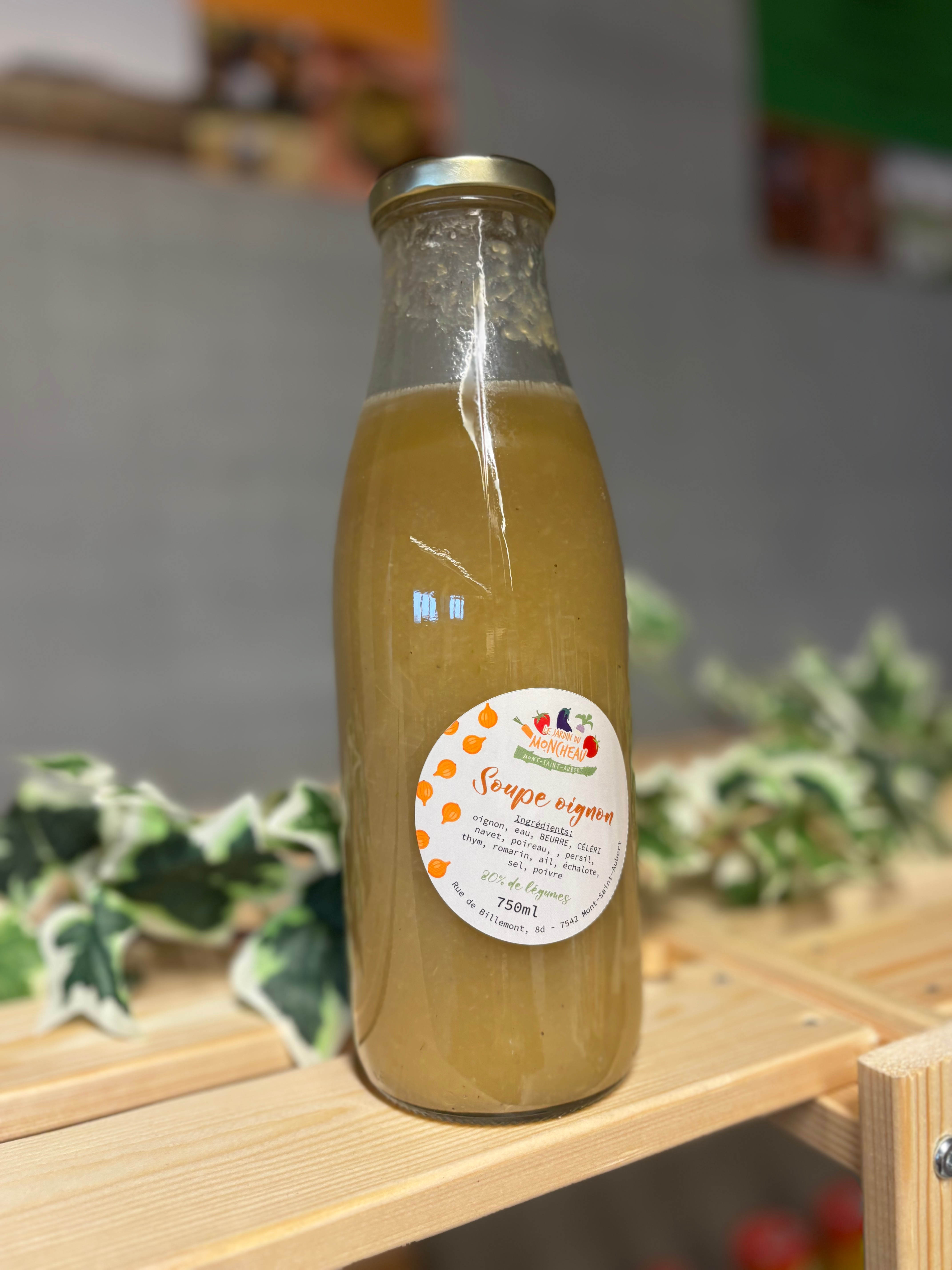 Soupe du jardin du Moncheau 750ml (différentes sortes)