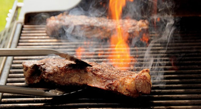 Grilled Chicken with a Flare